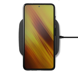 Чехол ударопрочный темно-синего цвета на Xiaomi Poco X3 NFC, серия Onyx от Caseport