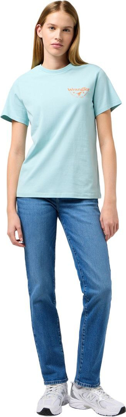 Футболка Wrangler REGULAR TEE CANAL BLUE
