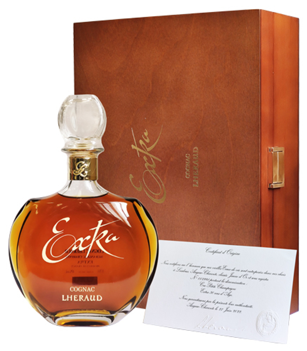 Коньяк Lheraud Cognac Extra, 0.7 л.