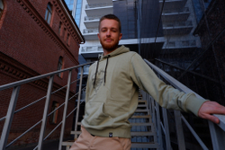 Худи Питерский Щит Контроль Оливковый