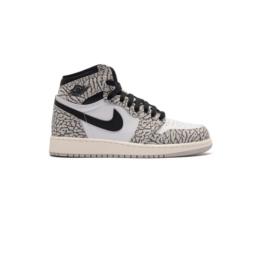 Кроссовки Jordan 1 Retro High OG "White Cement" GS