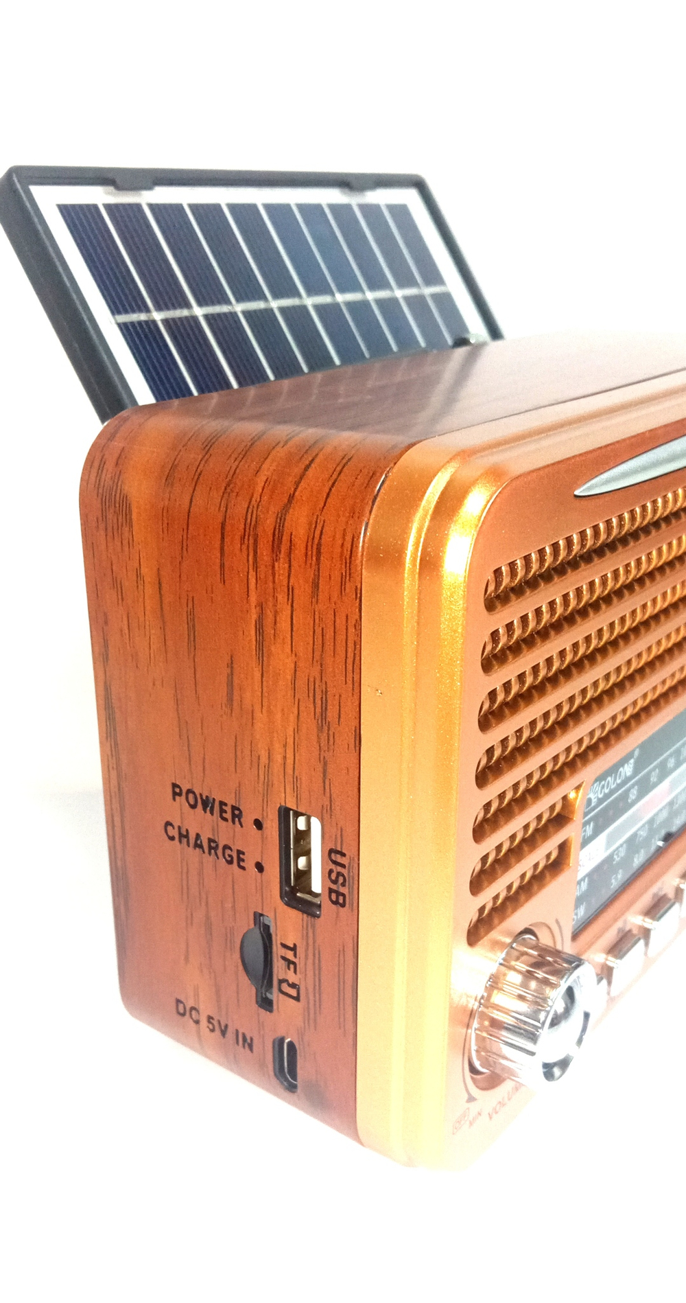 Радиоприемник Golon RX-BT7071S Solar Power