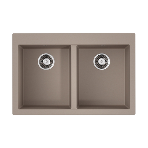 кухонная мойка Omoikiri Bosen 80-2-SA Tetogranit/бежевый