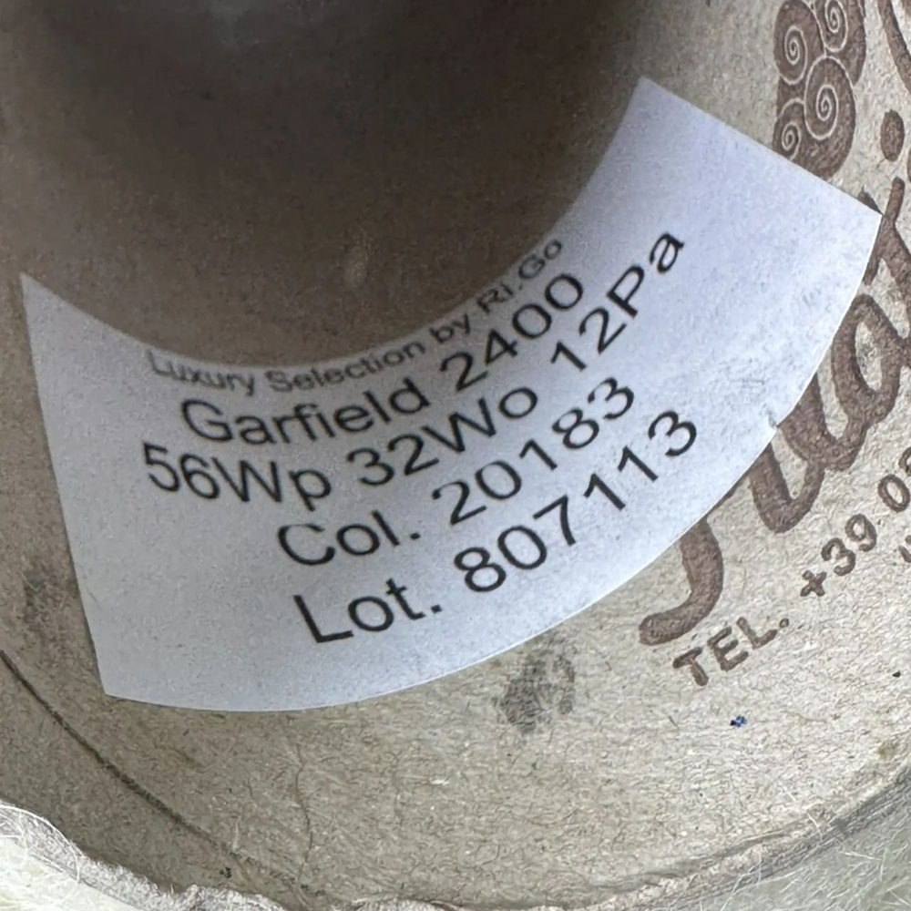 GARFIELD - Luxury Selection by Ri.Go; 56% baby альпака, 32% меринос, 12% п/а; 240м/100гр; col.20183; цвет: лимонный сорбет