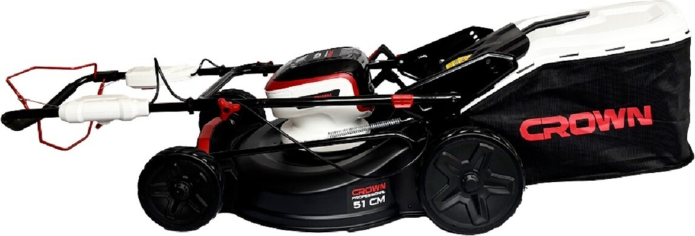 Газонокосилка аккумуляторная Crown CT29020HSX-4 самоходная