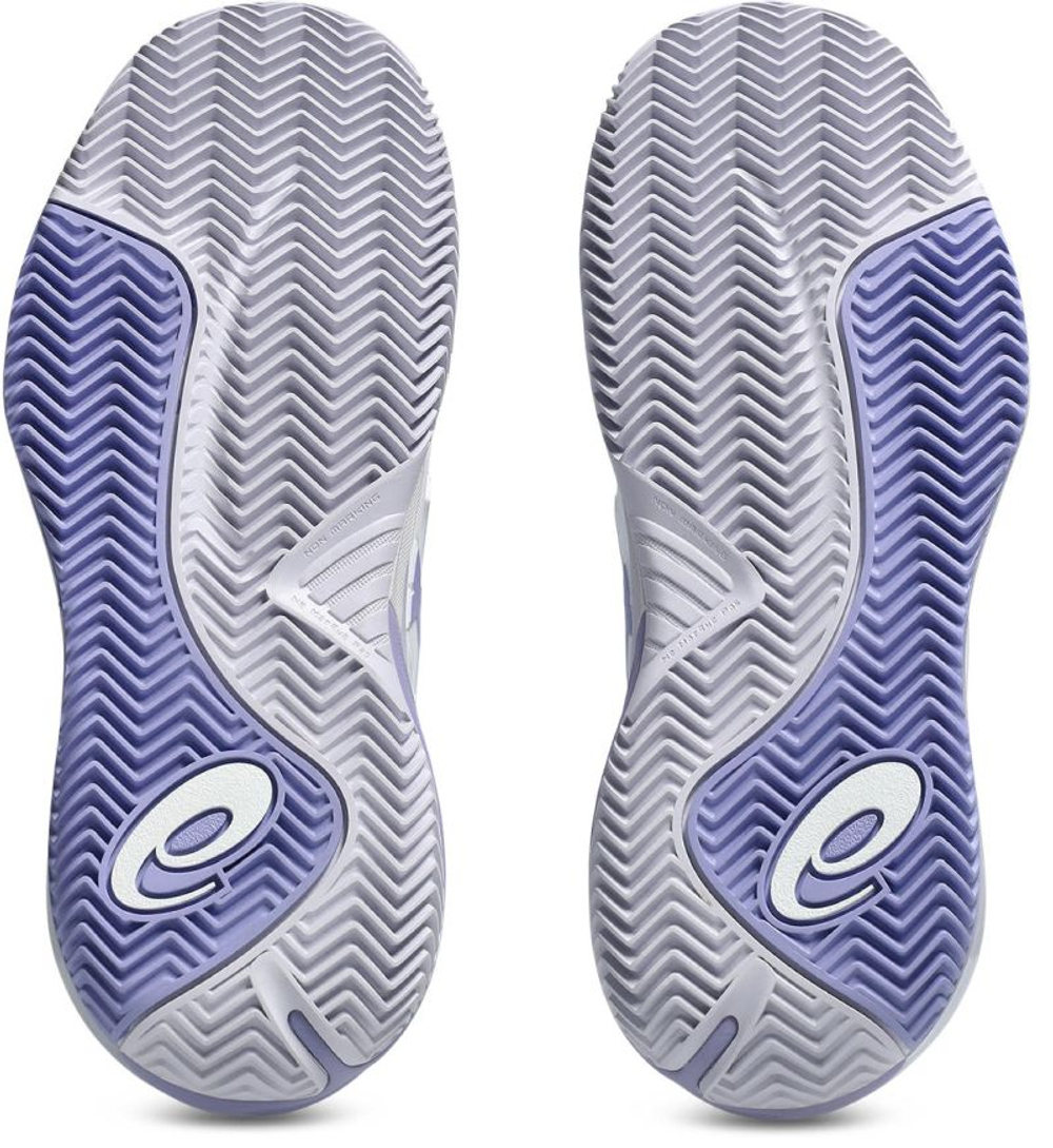 Женские теннисные кроссовки Asics Gel-Resolution X Clay - white/bluebell