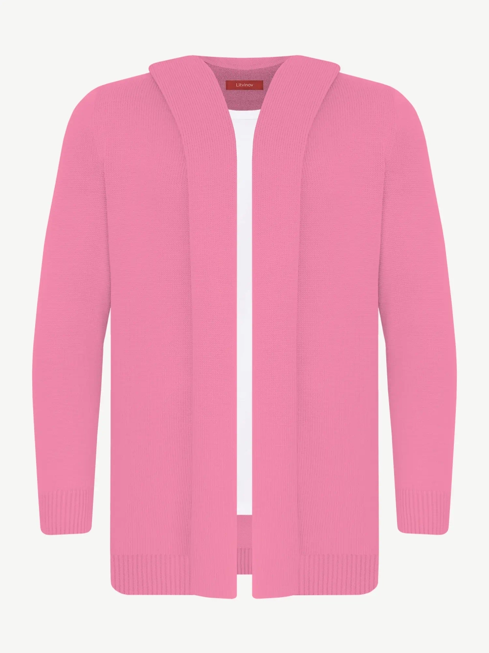 Кардиган с капюшоном из хлопка