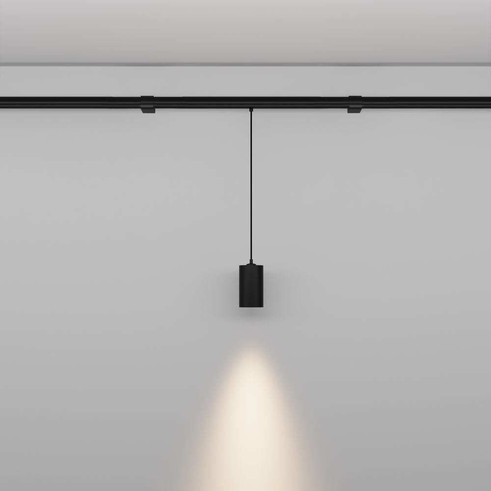 Трековый штанговый светодиодный светильник Maytoni Axity   C105PL-3W3-6K-B