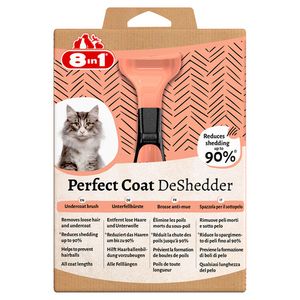 Дешеддер 8in1 Perfect Coat для кошек, размер S