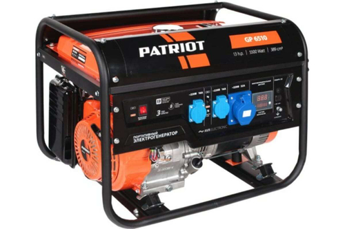 Бензиновый генератор Patriot GP 6510 474101565