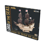 Деревянный конструктор Корабль Владыка Морей (EWA)