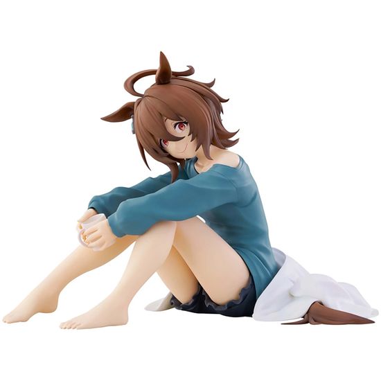 Фигурка Banpresto Umamusume Pretty Derby Beginning of a New Era Relax time Agnes Tachyon 12см / Фигурка по мотивам аниме "Девушки-пони: Славное дерби", Агнес Тахион