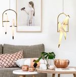 Люстра 9165P/2 gold