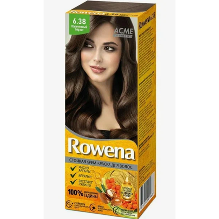 Краска для волос Rowena Коричневый Бархат 6.38