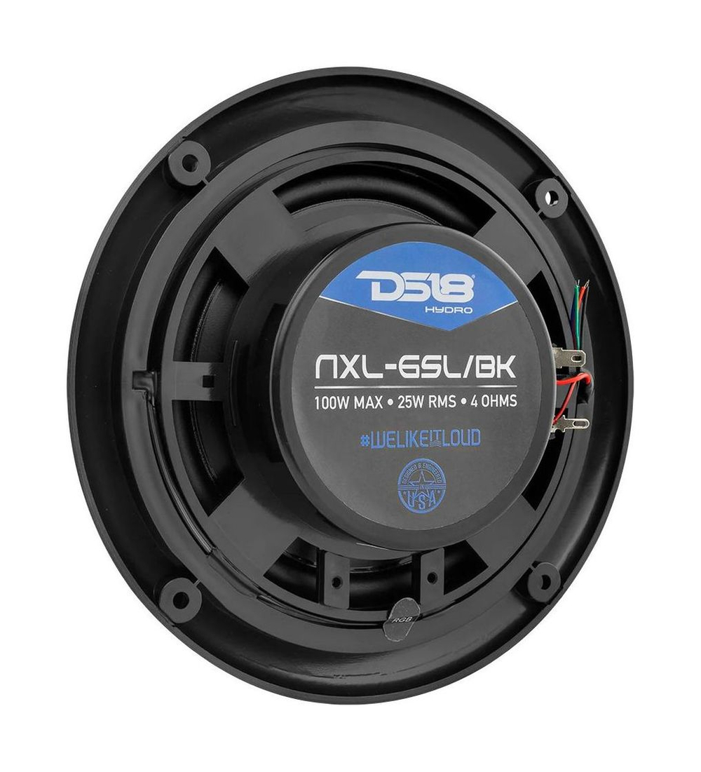Морская аудиосистема RGB MRX16SL/BK, DS18