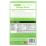 Bonk Breaker, Energy Chews, зеленые яблоки, 10 пакетиков по 50 г (1,76 унции)