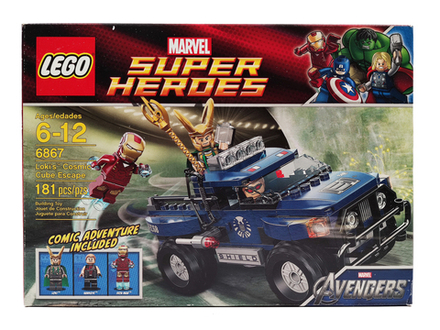 Конструктор LEGO Супер герои 6867 Побег Локи из космического куба