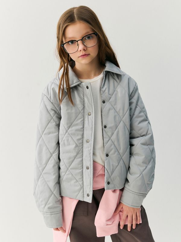 Куртка стеганая укороченная 
