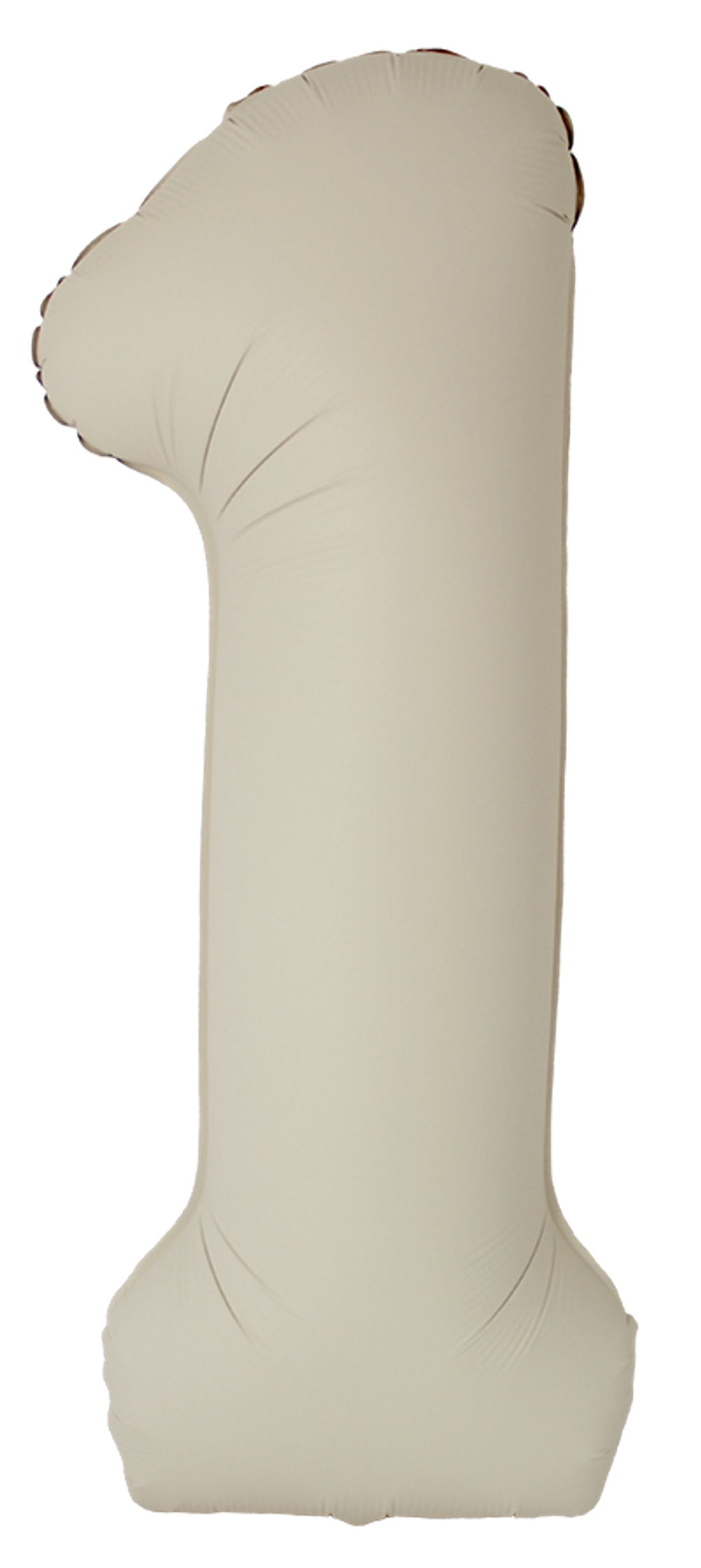 Цифра 1 Slim, Кремовый Латте, Матовый в упаковке 40" Fm