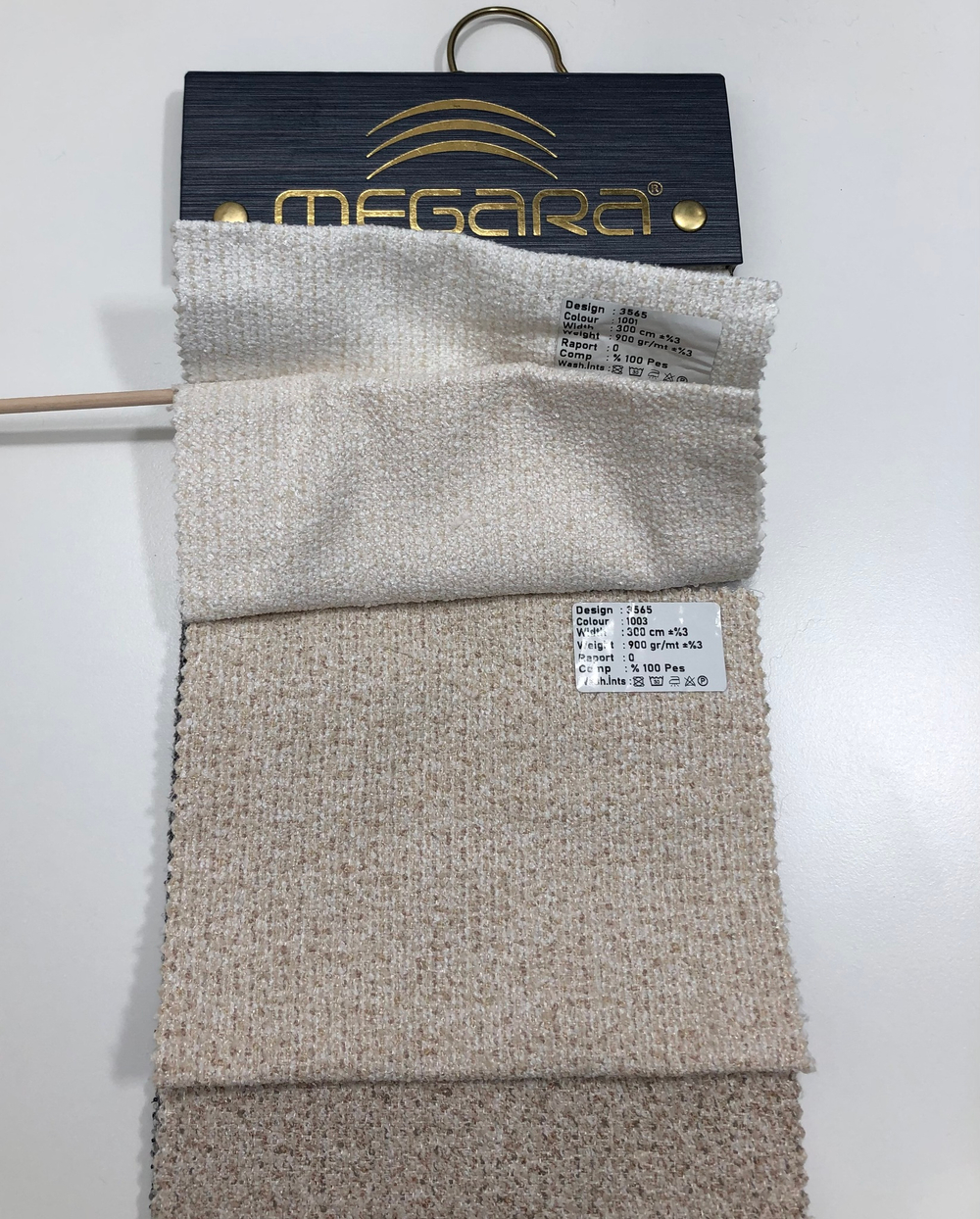 Портьерная ткань Megara арт. 3565 (высота 300 см, Турция)