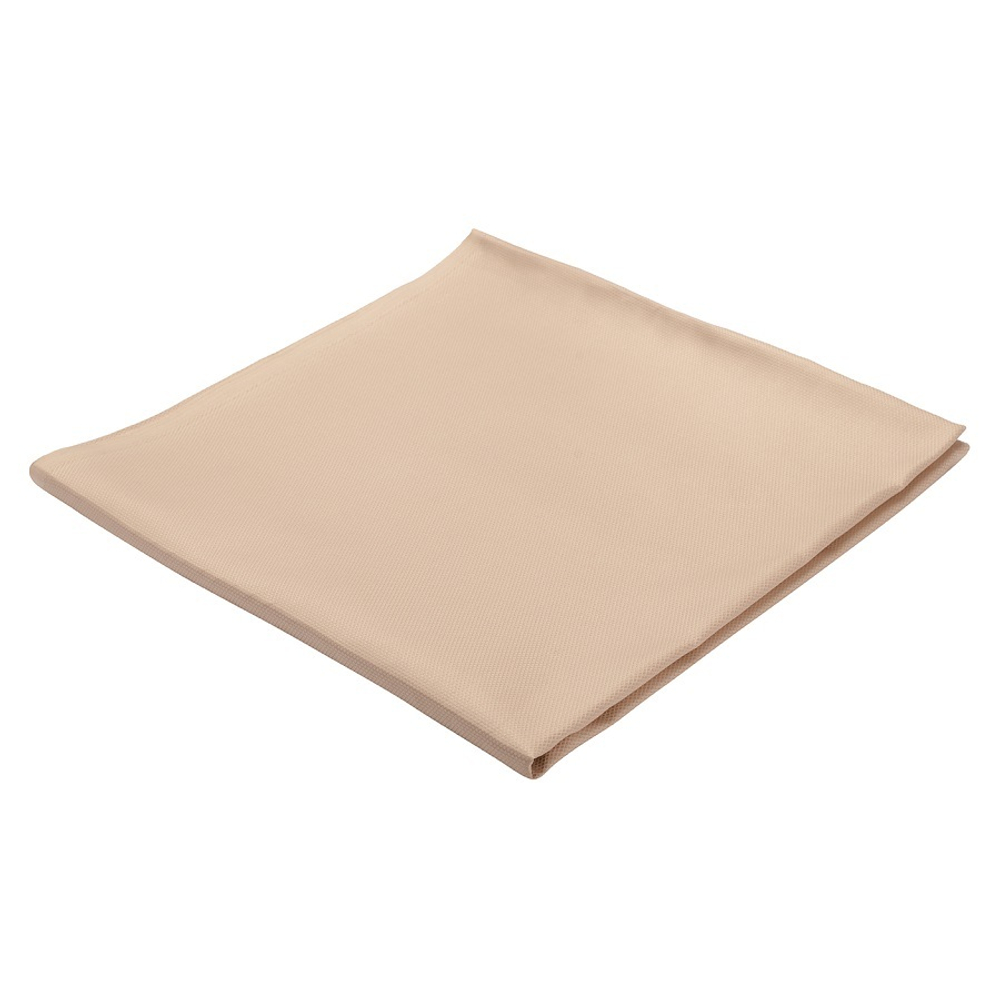 Скатерть 180х260см Tkano Essential бежевая с жаккардовым рисунком