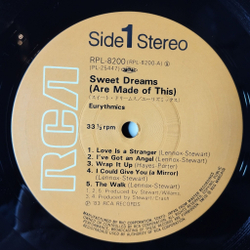 Винтажная виниловая пластинка LP Eurythmics Sweet Dreams (Are Made Of This) (Japan 1983) (Obi) This Is The House