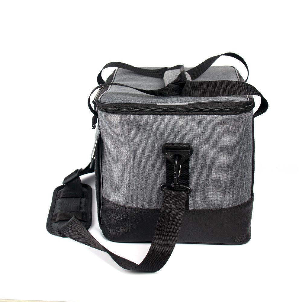 Сумка изотермическая СЛЕДОПЫТ Gray Line Pro, 23 л, цв. серый меланж/5/