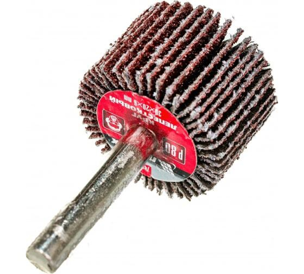 КРУГ ЛЕПЕСТКОВЫЙ MATRIX ДЛЯ ДРЕЛИ, 30Х20Х6ММ P 80 74160