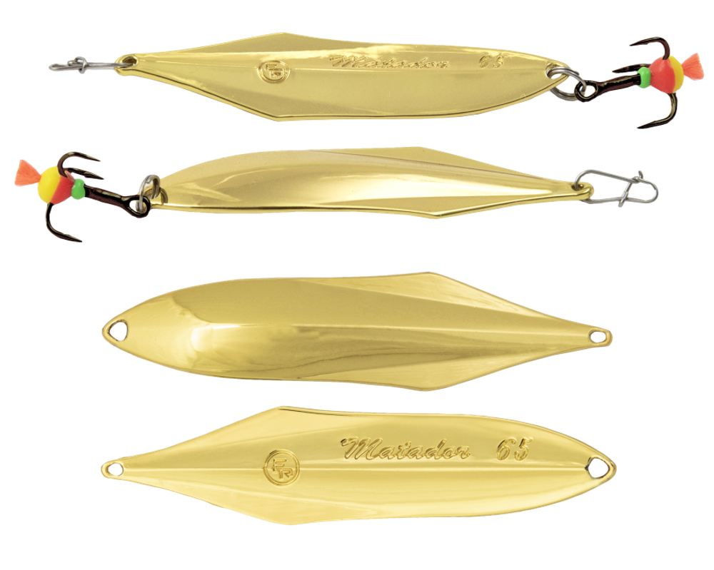 Блесна вертикальная ECOPRO Matador 65мм, 9г, G