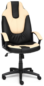 NEO-2 Кресло (кожзам черный/бежевый)