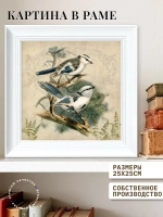 Картина на стену интерьерная на холсте 25*25 см