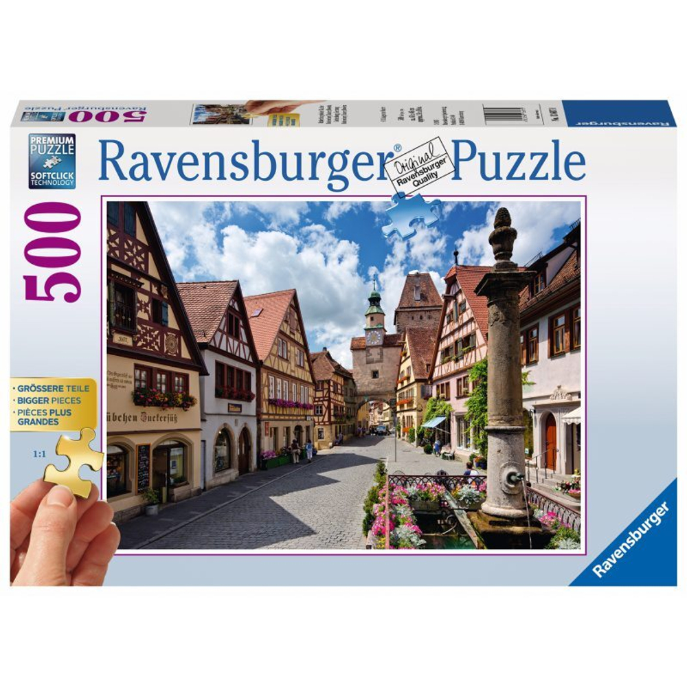Ravensburger - Пазл Ротенбург Бавария Германия 500 шт. 136070