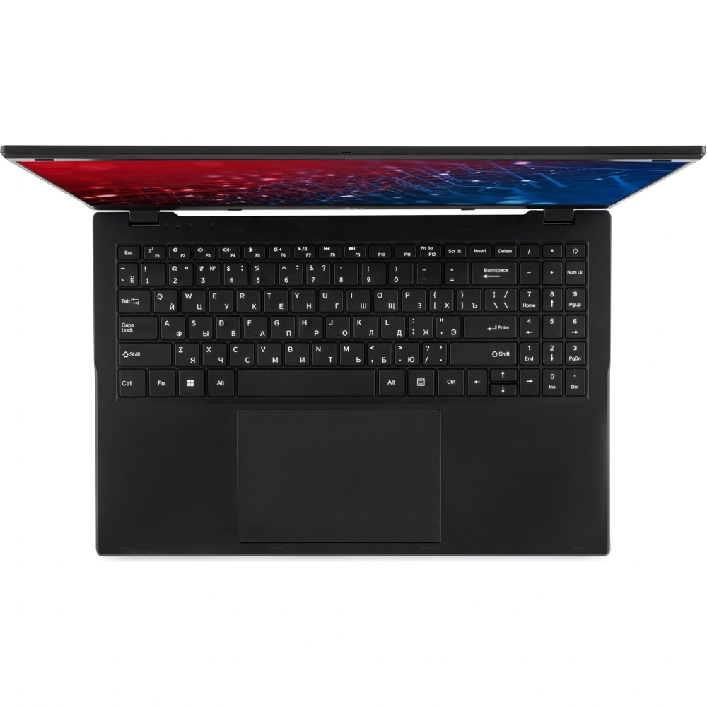 Ноутбук iRU Planio 15ING 15.6" IPS FHD N-series N100 16Gb SSD512Gb Win 11 Pro 64 black (2140847)