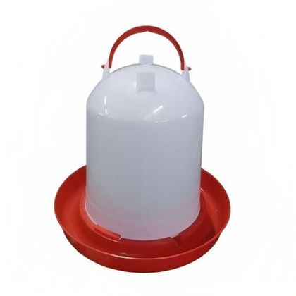 Поилка вакуумная, на 7 литров, с пробкой