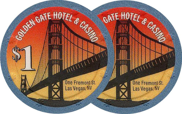 Golden Gate Casino $1 Chip