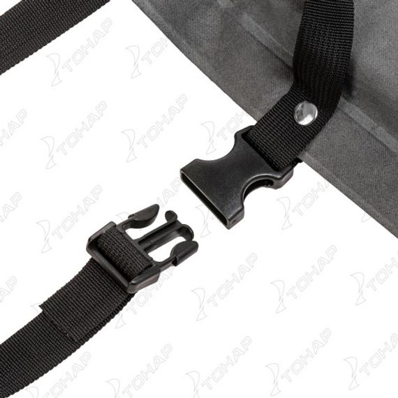 Коврик самонадув. 188x65x5 флок серый (N-005В-G) NISUS