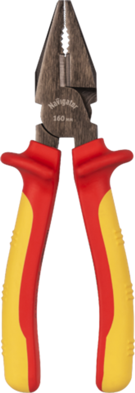 Пассатижи Navigator 82 344 NHT-Pad01-160 (диэлектр, мощные, 160 мм)