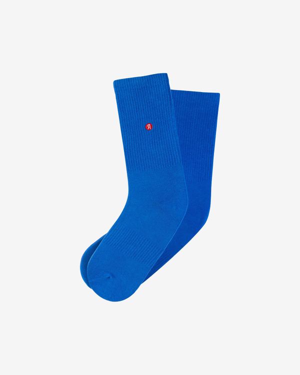 Носки высокие «Я» синие - фото 1