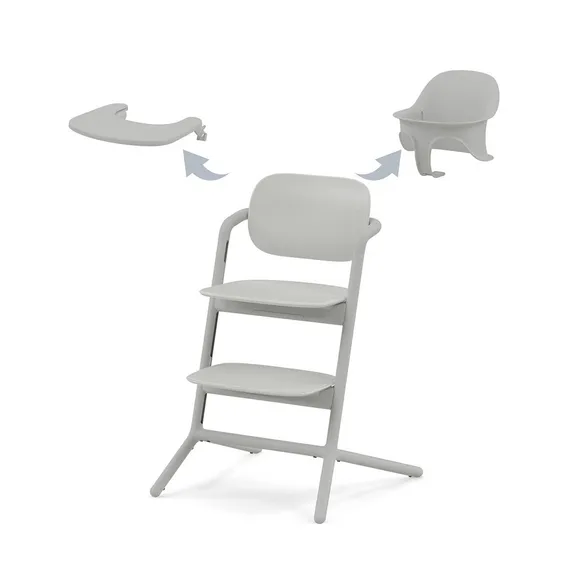 Стульчик Cybex Lemo 3-in-1 Set Suede Grey