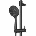 Душевая система Cezares LEAF-CDA-30-L-NOP черная матовая