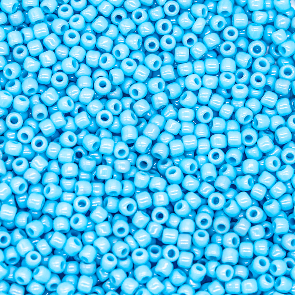 Японский бисер TOHO Round 11/0 (№43), непрозрачный глянцевый