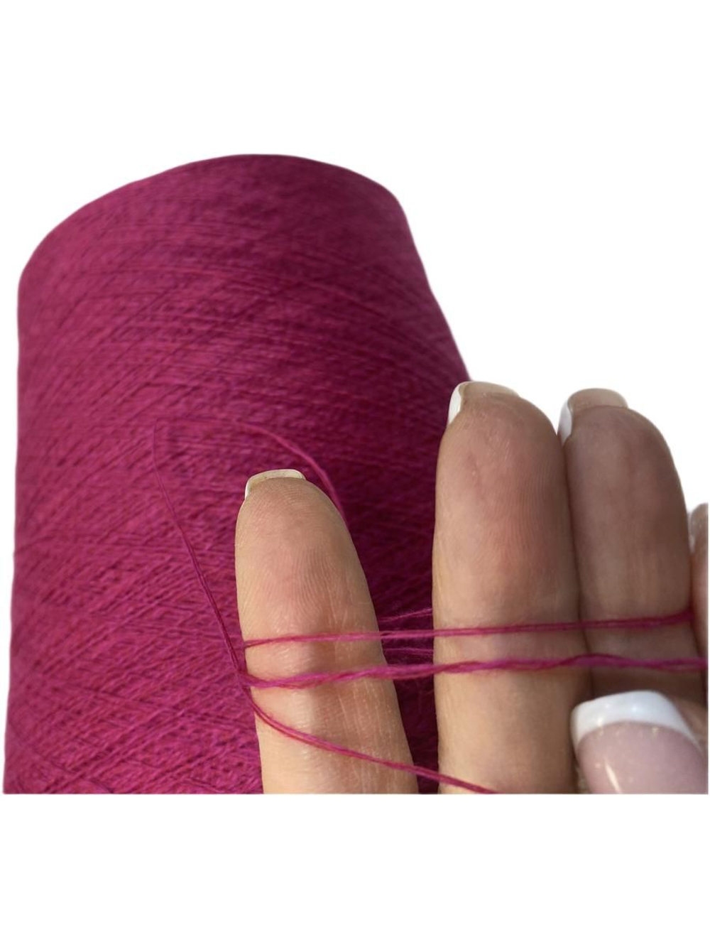 Пряжа на бобине (Италия) 65% шерсть мериноса 20% кашемир 15% п/а 100г-1700м 150 г