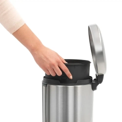 Brabantia Контейнер для мусора NewIcon 5л, матовая сталь