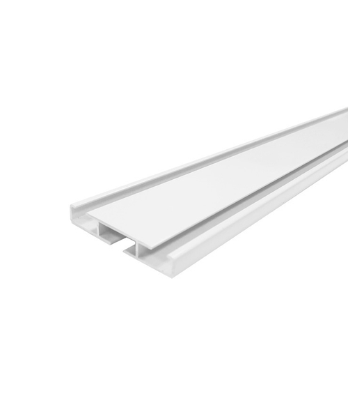 Карниз Legrand алюминиевый двухрядный белый