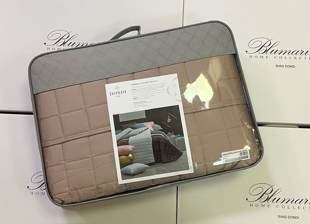 Покрывало 270х270 Dondi Botticelli Burro светло-бежевое