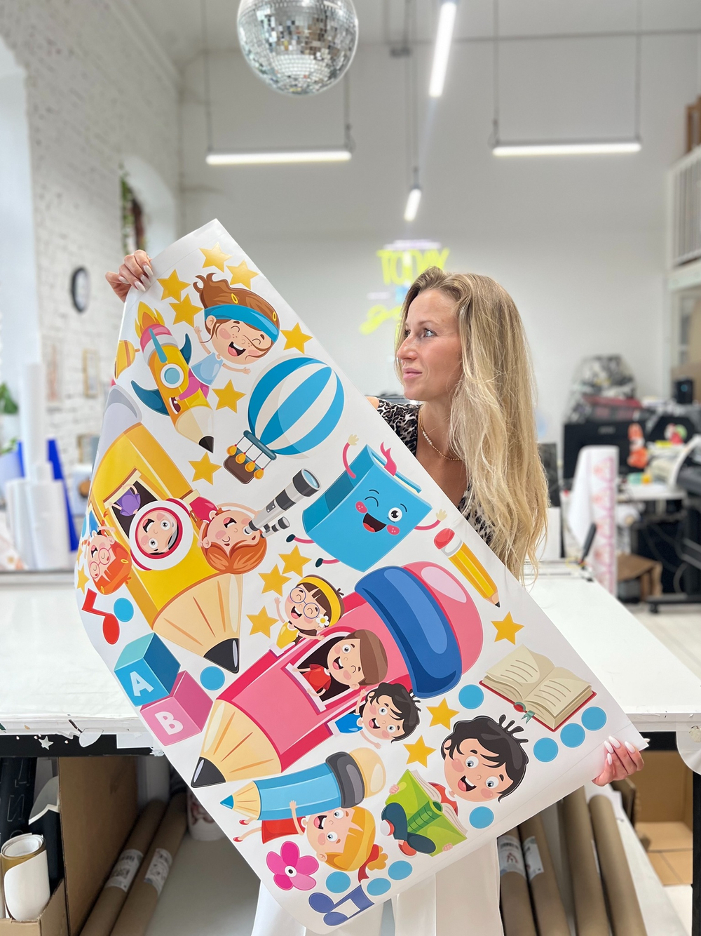 Набор наклеек ДРУЖНЫЙ КЛАСС