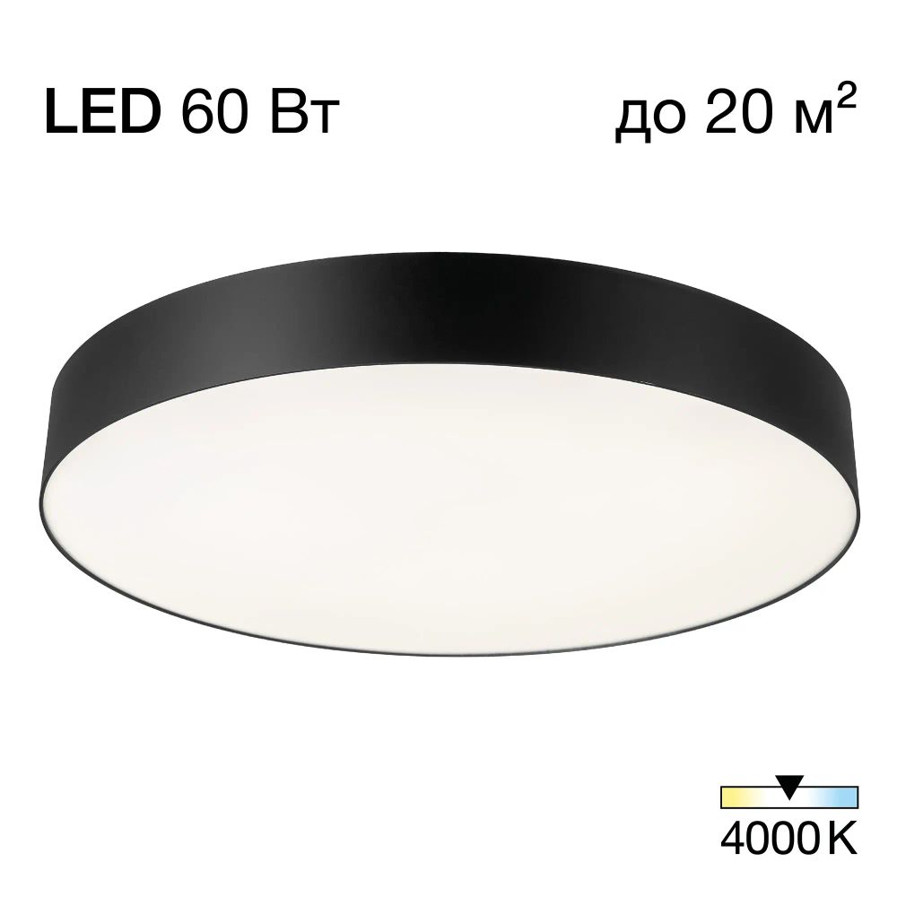 Citilux BART CL755491 LED Светильник потолочный Чёрный