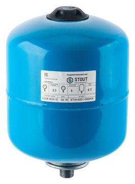 Гидроаккумулятор Stout 8 вертикальный (STW-0001-000008)