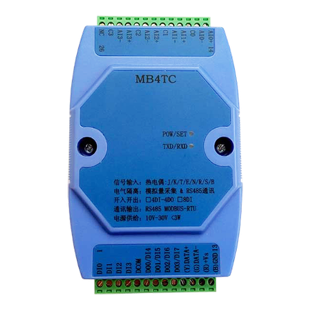 Модуль ввода MB4TC на 4 канала термопары J,K,T,E,R,S,B,N