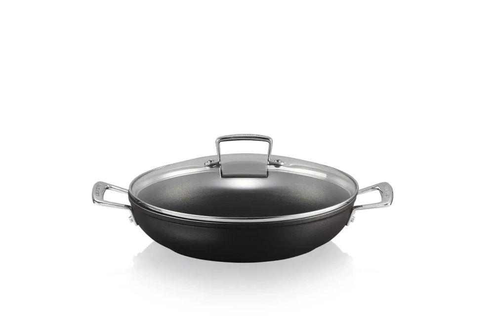 Le Creuset Сковорода PRO с антипригарным покрытием 28см с крышкой